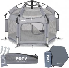 PETY SET duży 150 x 100 cm - namiot, mata i pokrowiec UV