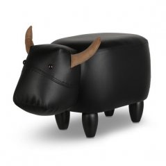 Zoosy Stolička kravička “Nero“, černá