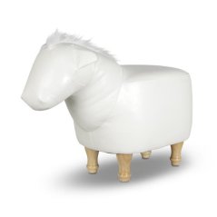 Zoosy Stolička kůň “Indra“, bílá